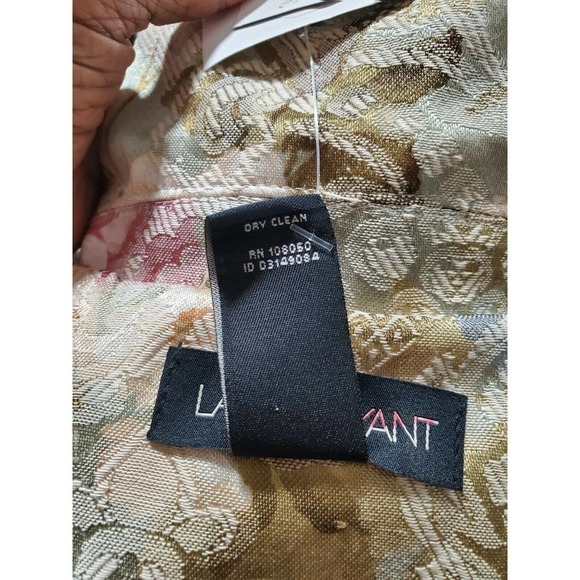 Lane Bryant Women's Multicolor Three Buttons Single Breasted Fitted Blazer 16 - Picture 9 of 12